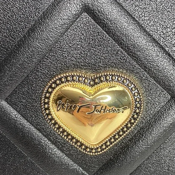 Betsey Johnson Top Handle Scarf Satchel - Picture 5 of 8